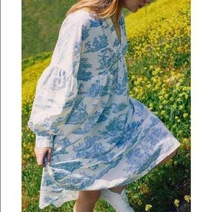 ISO Urban Outfitters x Laura Ashley Toile Dress